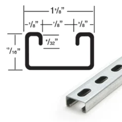 G-Strut Channel 134 Series 13/16