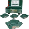 Hilman Rollers 40 Ton FT Deluxe Riggers Kit 4 Diamond Swivels KRS-40-SLD