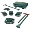 Hilman Rollers 15 Ton FT Deluxe Riggers Kit 4 Diamond Swivels KRS-15-SLD