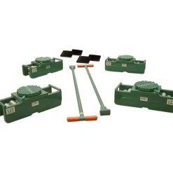 Hilman Rollers 200 Ton FT Riggers Kit 4 Diamond Swivels RS-200-SLD
