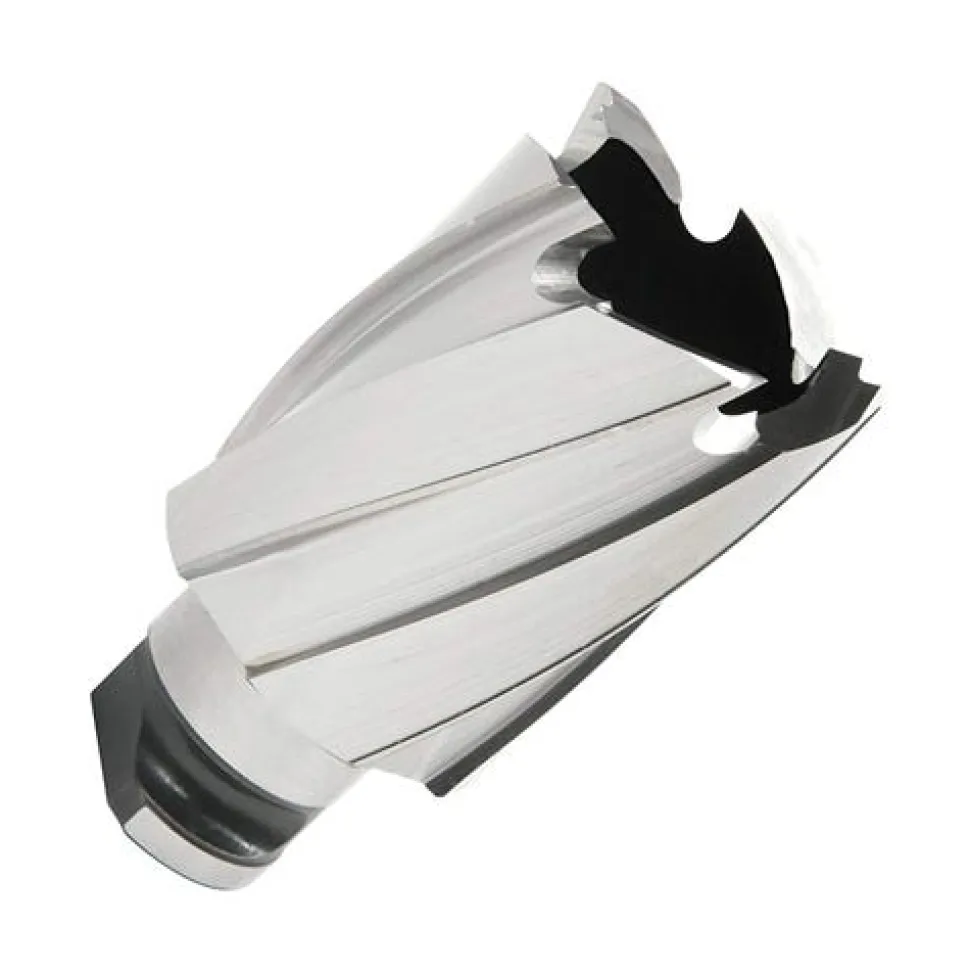 Hougen 1-1/8" x 1" Depth RotaLoc Plus HSS Annular Cutter 17836