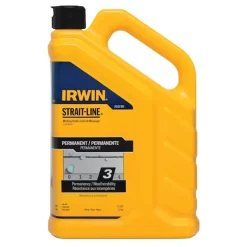 Irwin 5 lb. Black Permanent Marking Chalk 2032160