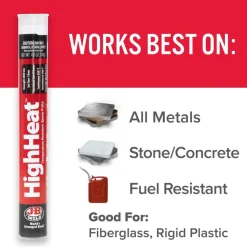 J-B Weld HighHeat Epoxy Putty (Repair Metal, Plastic, Fuel Resistant) - 4 oz 8298U