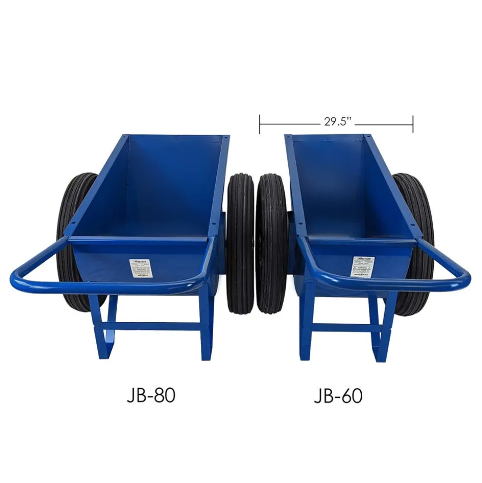 Jescraft Concrete Georgia Buggy - 8 cu. Ft. JB-80