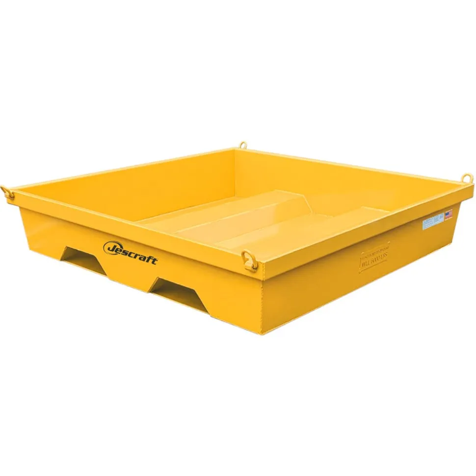 Jescraft 310 Gallon Concrete Washout Pan (72" x 72" x 14") WP-727214