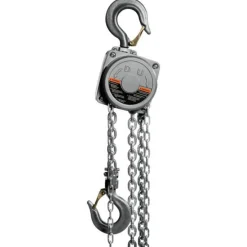 Jet AL100-200-10 2 Ton Aluminum Hand Chain Hoist with 10' of Lift 133210