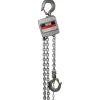 Jet AL100-050-10 1/2 Ton Aluminum Hand Chain Hoist with 10' of lift 133051