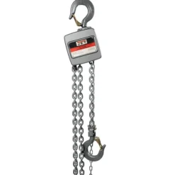 Jet AL100-100-15 1 Ton Aluminum Hand Chain Hoist with 15' of Lift 133115