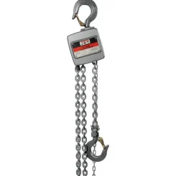 Jet AL100-050-20 1/2 Ton Hand Chain Hoist with 20' of Lift 133053