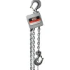 Jet AL100-150-10 1 1/2 Ton Hand Chain Hoist with 10' of Lift 133121
