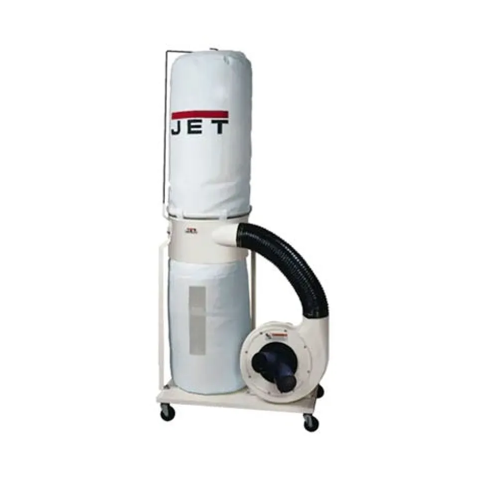 Jet DC-1100VX-BK Dust Collector; 1.5HP 1PH 115/230V; 30-Micron Bag Filter Kit 708657K