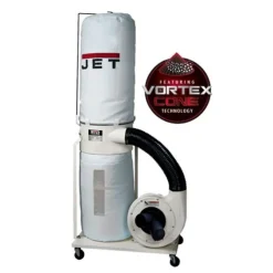 Jet DC-1200VX-BK3 Dust Collector; 2HP 3PH 230/460V; 30-Micron Bag Filter Kit 710703K