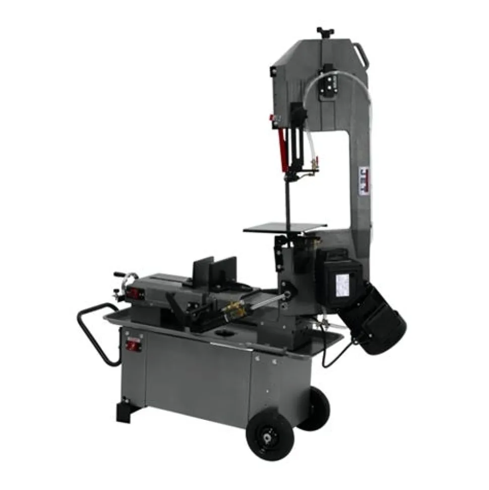 Jet HBS-812G 8'' x 12" Horizontal/Vertical Geared Head Bandsaw 413460