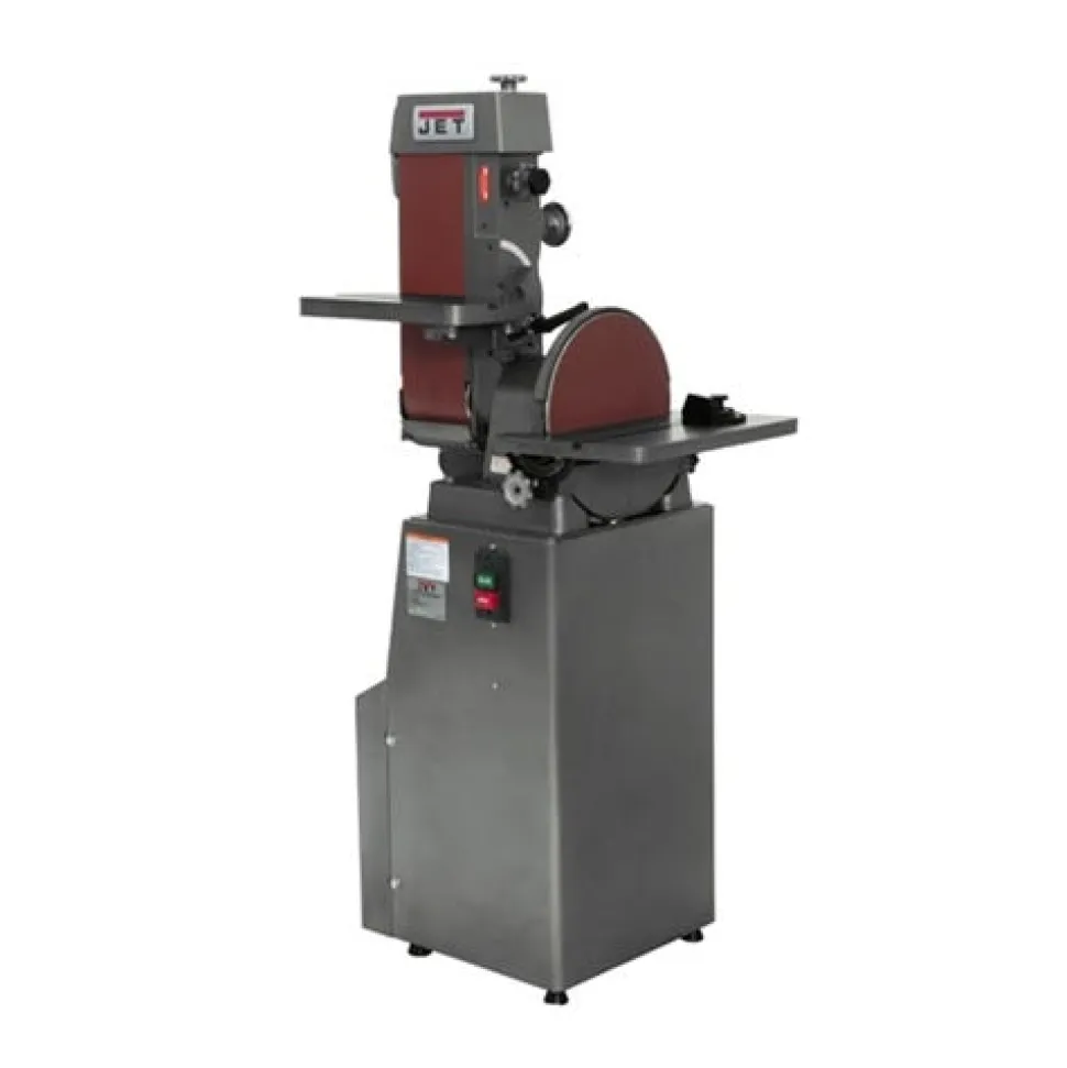 Jet J-4200A-2 6" x 48" Industrial Combination Belt and 12" Disc Finishing Machine 230V 1Ph 414552
