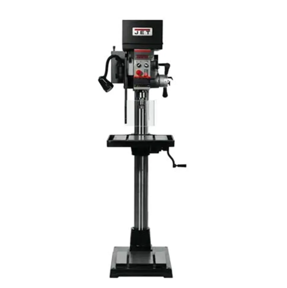 Jet JDPE-20EVSC-PDF 1-1/4" Drilling Capacity Electronic Variable Speed Drill w/ Clutch Speed Change system & Power Downfeed 354251