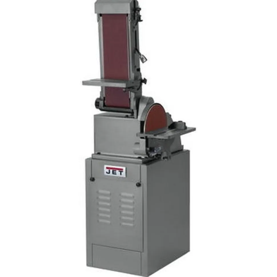 Jet Metalworking J-4210K 6" x 48" Belt and 10" Disc Sander 414550K