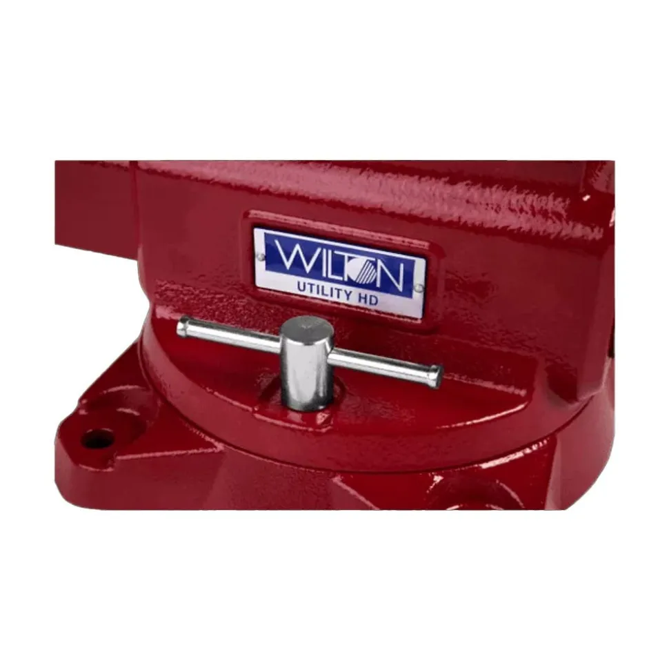 Jet Utility HD Bench Vise 6-1/2" Jaw Width, 6-1/4" Jaw Opening, 360° Swivel Base WL9-28815