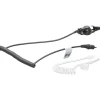 Kenwood Covert Acoustic Tube Earpiece Listen Only, 2.5mm Jack Plug KEP-2