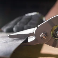 Klein Aviation Snips with Wire Cutter, Straight 1202S