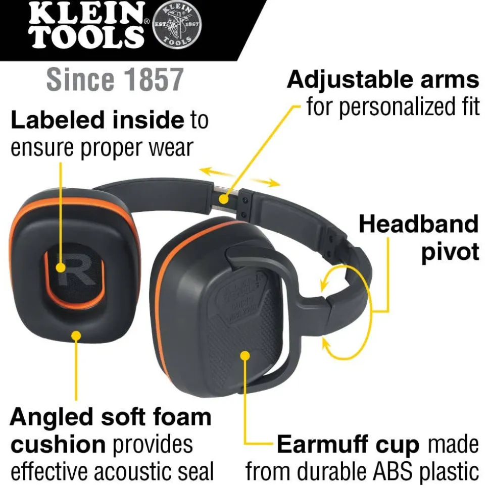 Klein Behind-the-Head Earmuffs 60613