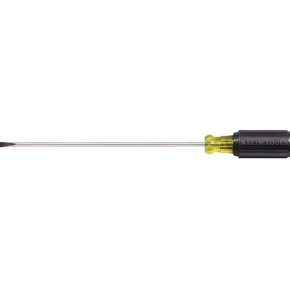 Klein 3/16" Cabinet Tip Screwdriver, 8" 601-8