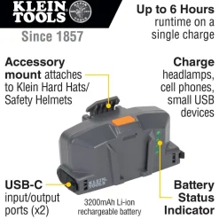 Klein Cooling Fan for Hard Hat and Safety Helmet 60155