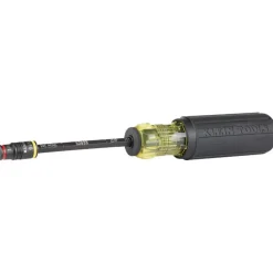 Klein 7-in-1 Impact-Rated Flip Socket Set w/ Handle 32910