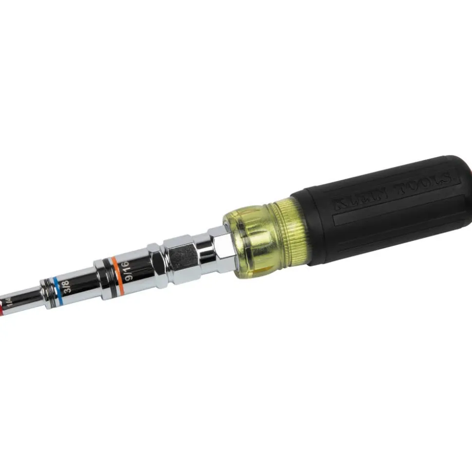 Klein 9-in-1 Pass Through SAE Multi-Nut Driver, Magnetic 32809MAG