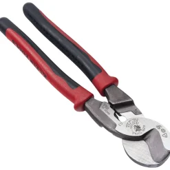 Klein Journeyman High Leverage Cable Cutter with Stripping J63225N