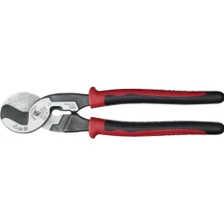 Klein Journeyman High Leverage Cable Cutter with Stripping J63225N