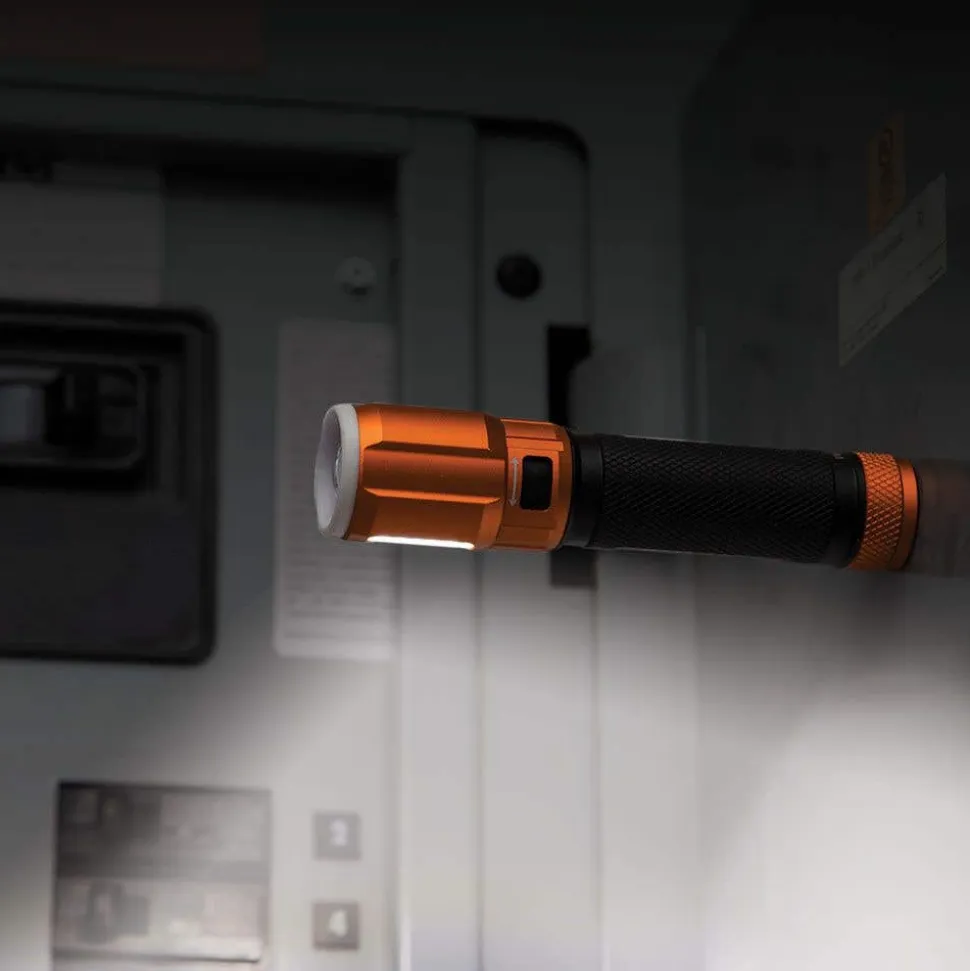 Klein LED Flashlight Duel Light USB Rechargeable 500 Lumens 56412