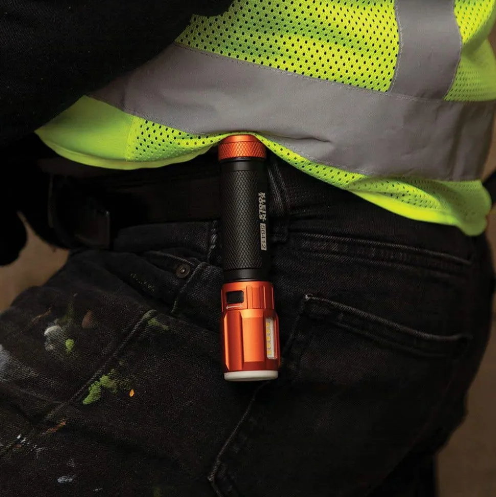 Klein LED Flashlight Duel Light USB Rechargeable 500 Lumens 56412