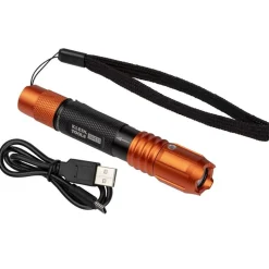 Klein LED Pocket Light Lanyard USB Rechargeable Waterproof 275 Lumens 56411