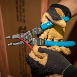 Klein Long Nose Multi Tool Wire Stripper, Wire Cutters, Crimping Tool 1010
