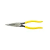 Klein 8" Long Nose Side Cutting Pliers D203-8