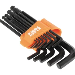 Klein L-Style Ball-End Hex Key Wrench Set, SAE, 12-Piece BLS12
