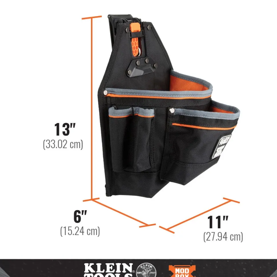 Klein MODbox 9-Pocket Tool and Parts Pouch 55835MB