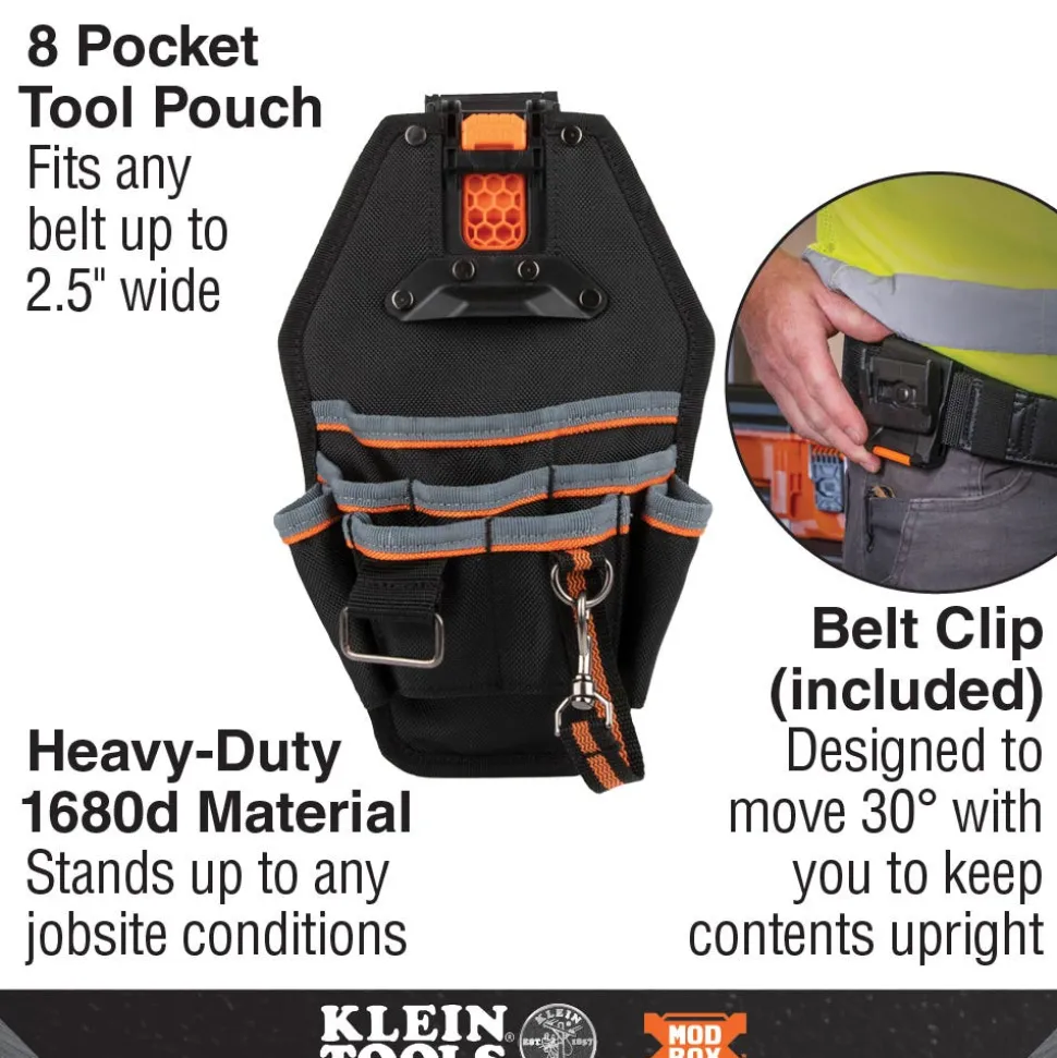 Klein MODbox 8-Pocket Tool Pouch 55832MB