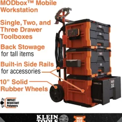 Klein MODbox Two Drawer Toolbox 54822MB