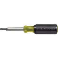 Klein Multi-Bit Screwdriver / Nut Driver 5-in-1 Phillips; Slotted Bits 32476