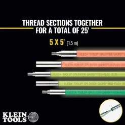 Klein Multi Flex Glow Rod Set, 25-Foot 50254
