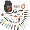 Klein 41 Piece Electrician's Hand Tool Kit with Backpack 80141