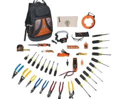 Klein 41 Piece Electrician's Hand Tool Kit with Backpack 80141