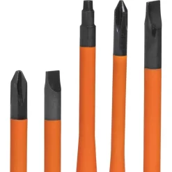 Klein 6-Piece Slim-Tip 1000V Insulated Screwdriver Set 33736INS