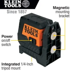 Klein Red Mini Cross-Line Laser Level 93MCLS