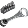 Klein Slim-Profile Mini Ratchet Set, 5-Piece 65200