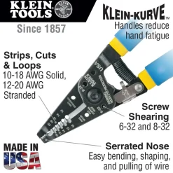 Klein Solid and Stranded Copper Wire Stripper and Cutter 11055