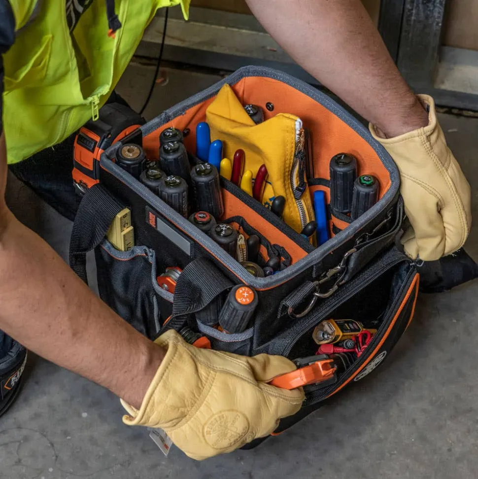 Klein Tool Bag 10" Tradesman Pro Tool Tote, 40 Pockets 5541610-14