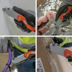 Klein Tools Auto-Loading Folding Utility Knife 44130
