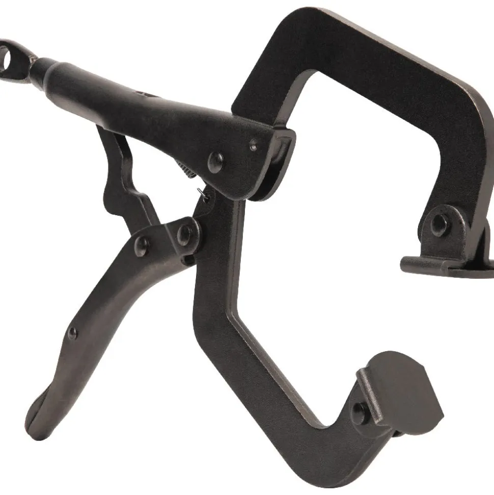 Klein Tools C-Clamp Locking Pliers With Swivel Jaws, 9" 38621